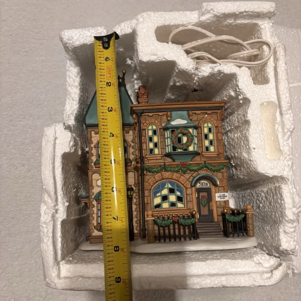 Vintage Department 56 Dickens Village Thomas Mudge Timepieces Watchmaker NO BOX